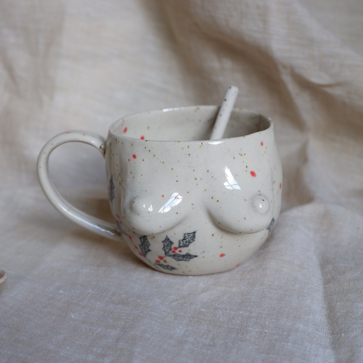 Christmas mug & spoon set