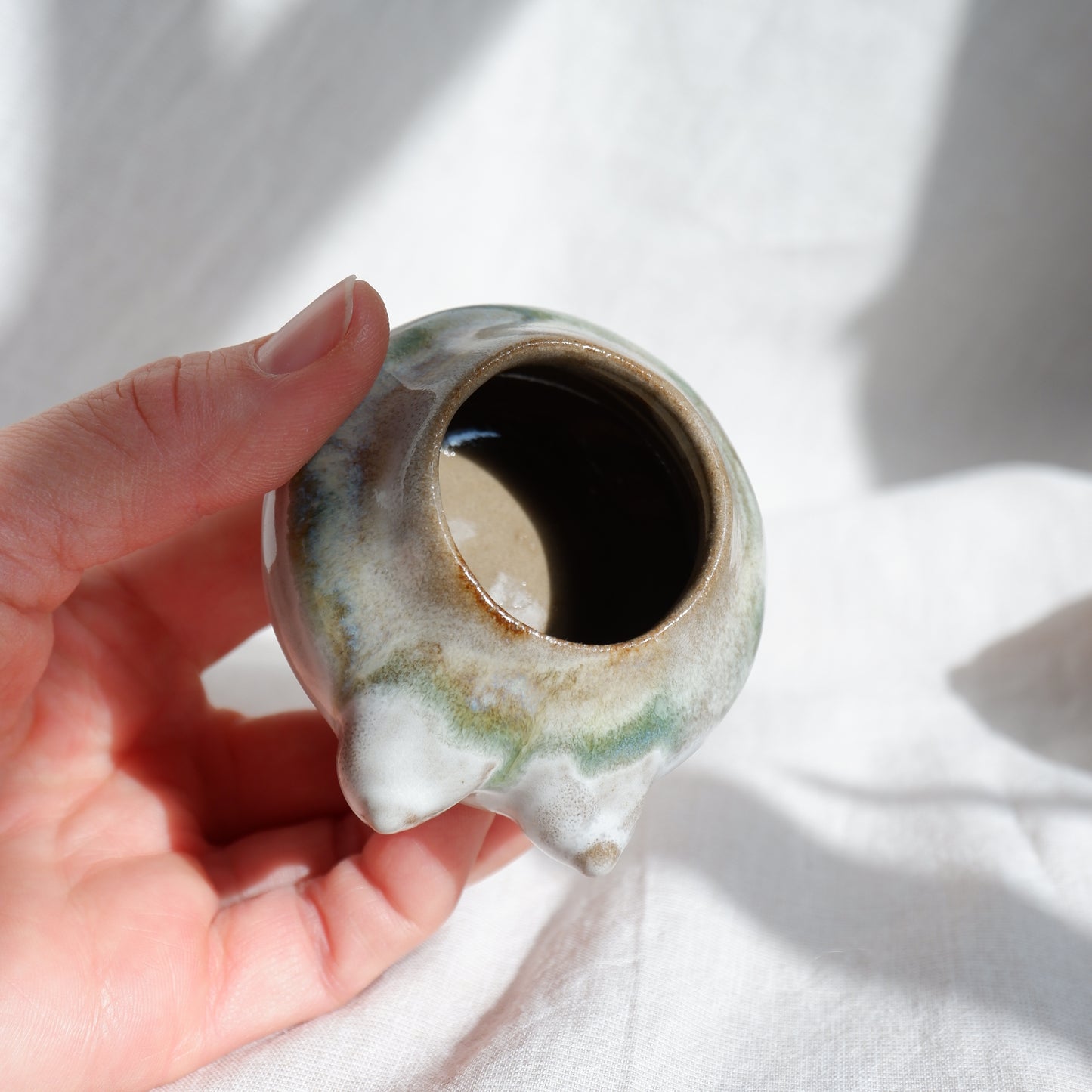 Tiny colorful vase no2