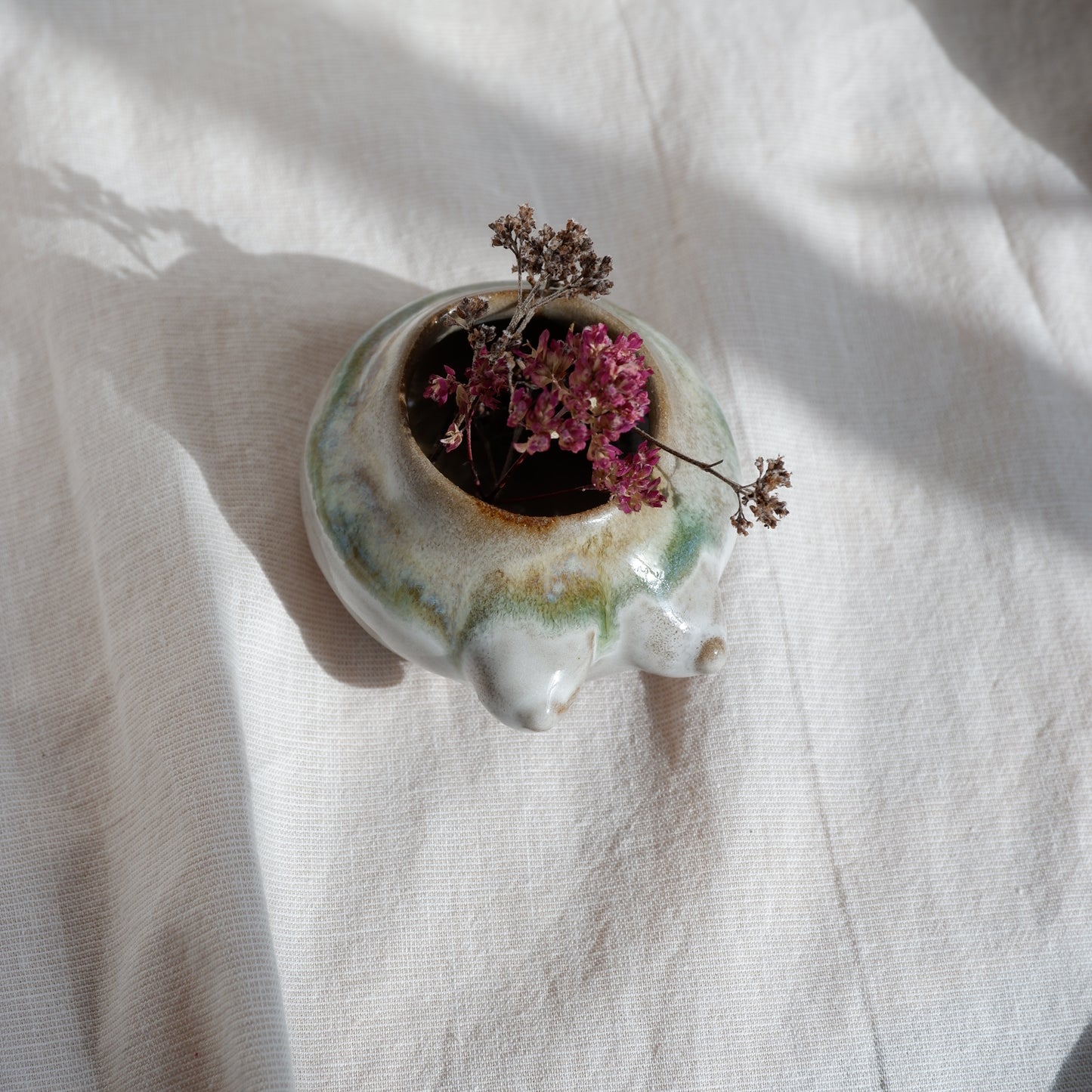 Tiny colorful vase no2