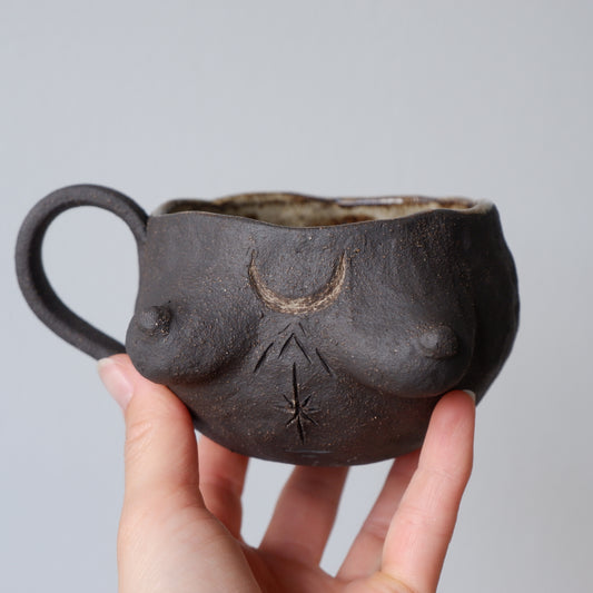 Rooted Collection // Carved tattoo mug 1