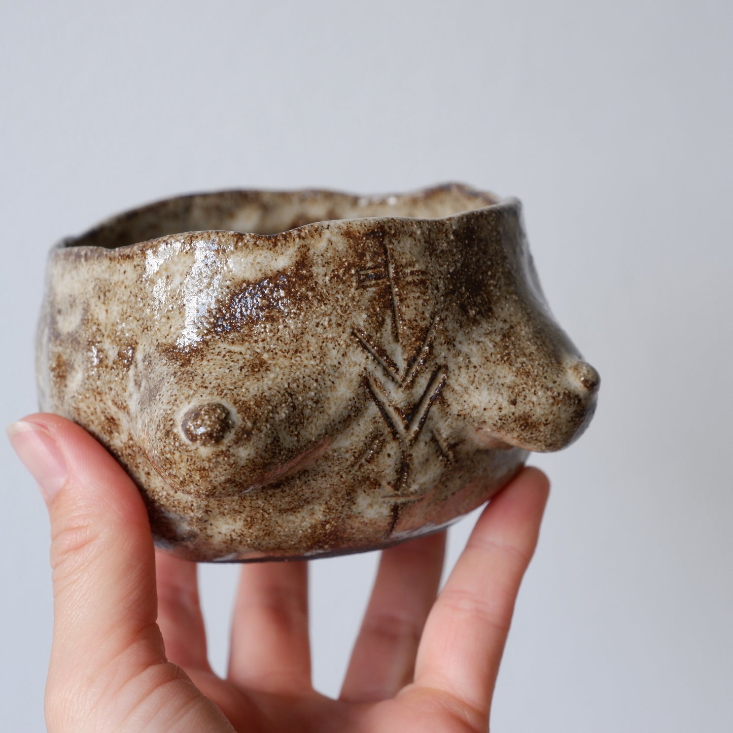 Rooted Collection // Carved tattoo mug 2