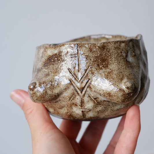 Rooted Collection // Carved tattoo mug 2