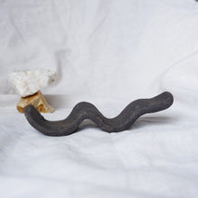 Load image into Gallery viewer, Handmade Black Ceramic Incense Stick Holder
