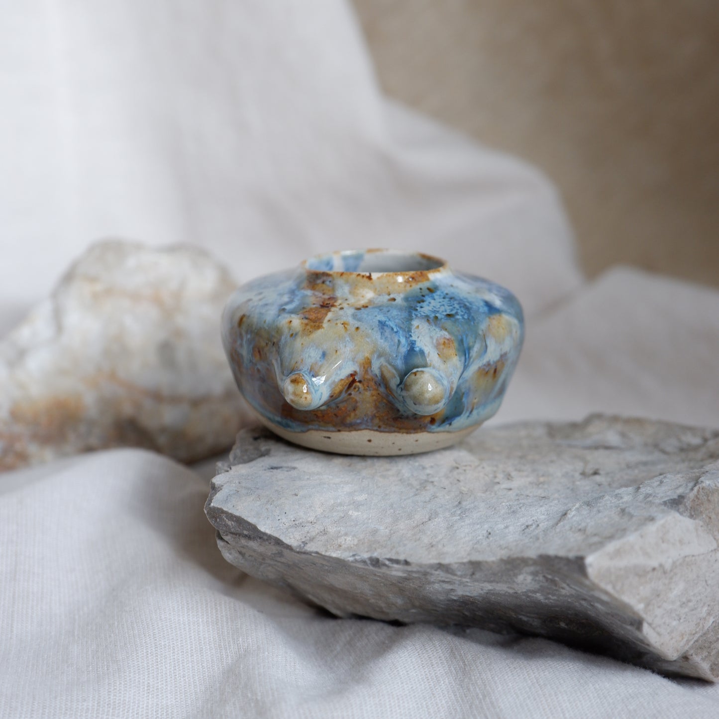 Tiny colorful vase no3