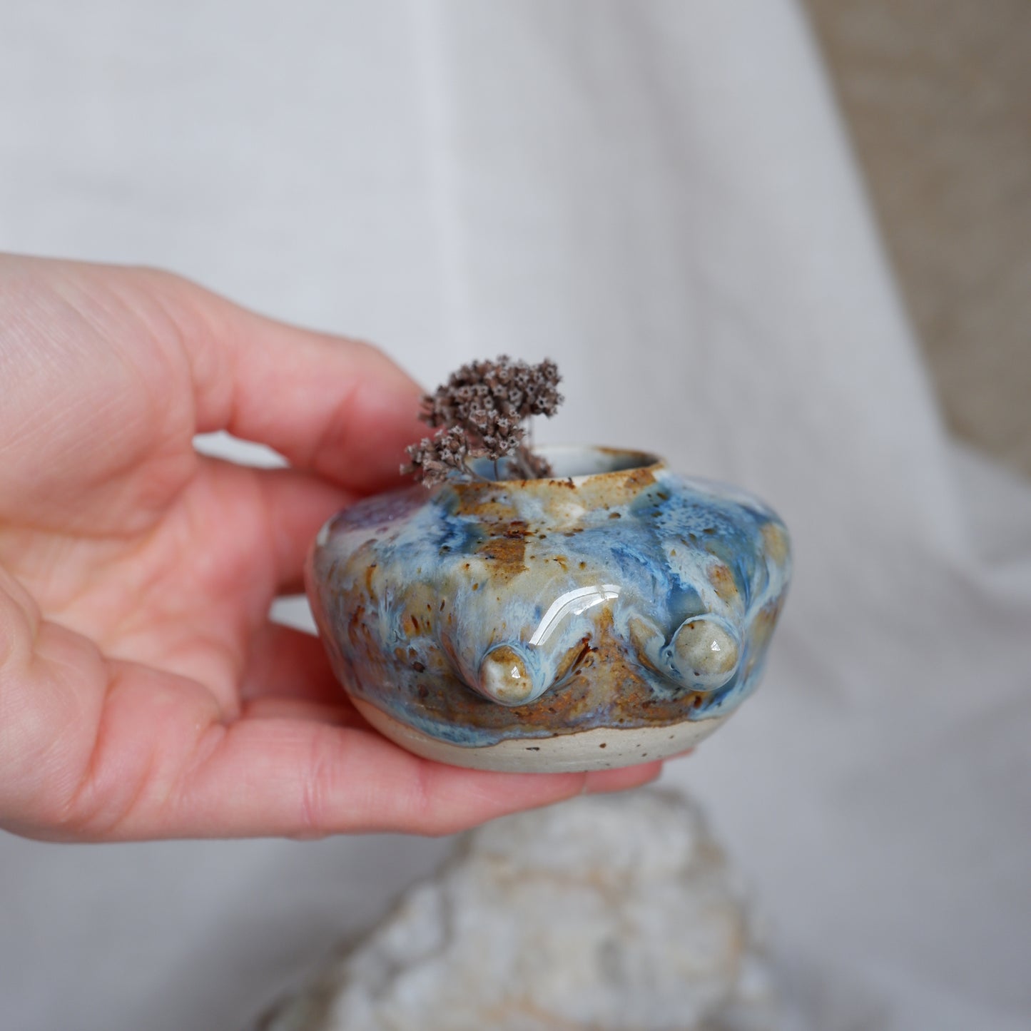 Tiny colorful vase no3