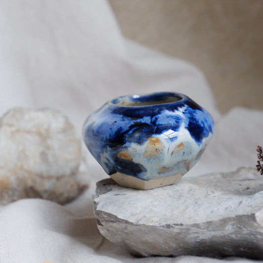 Tiny colorful vase no4