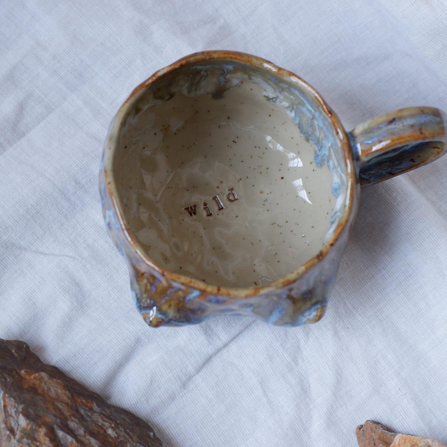 'wild' Mug – For left-handed (handle on the right)