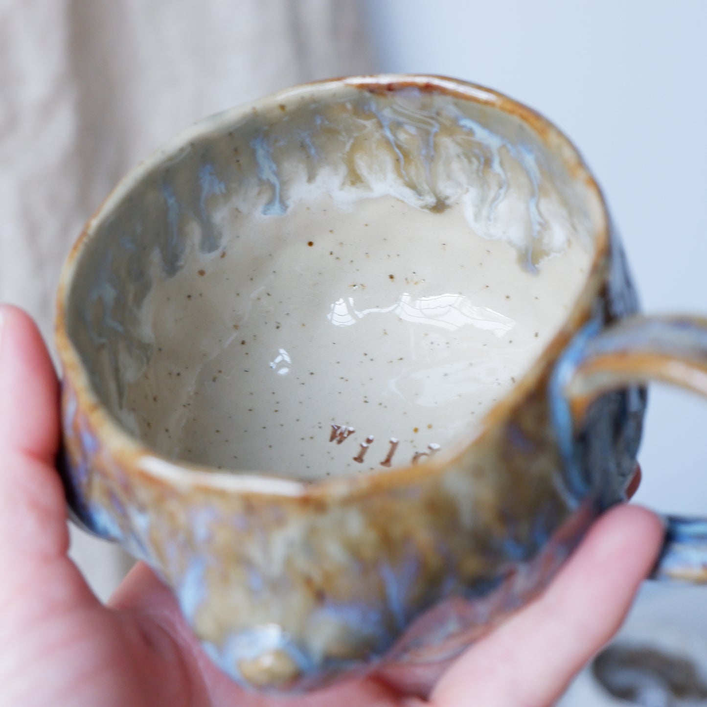 'wild' Mug – For left-handed (handle on the right)