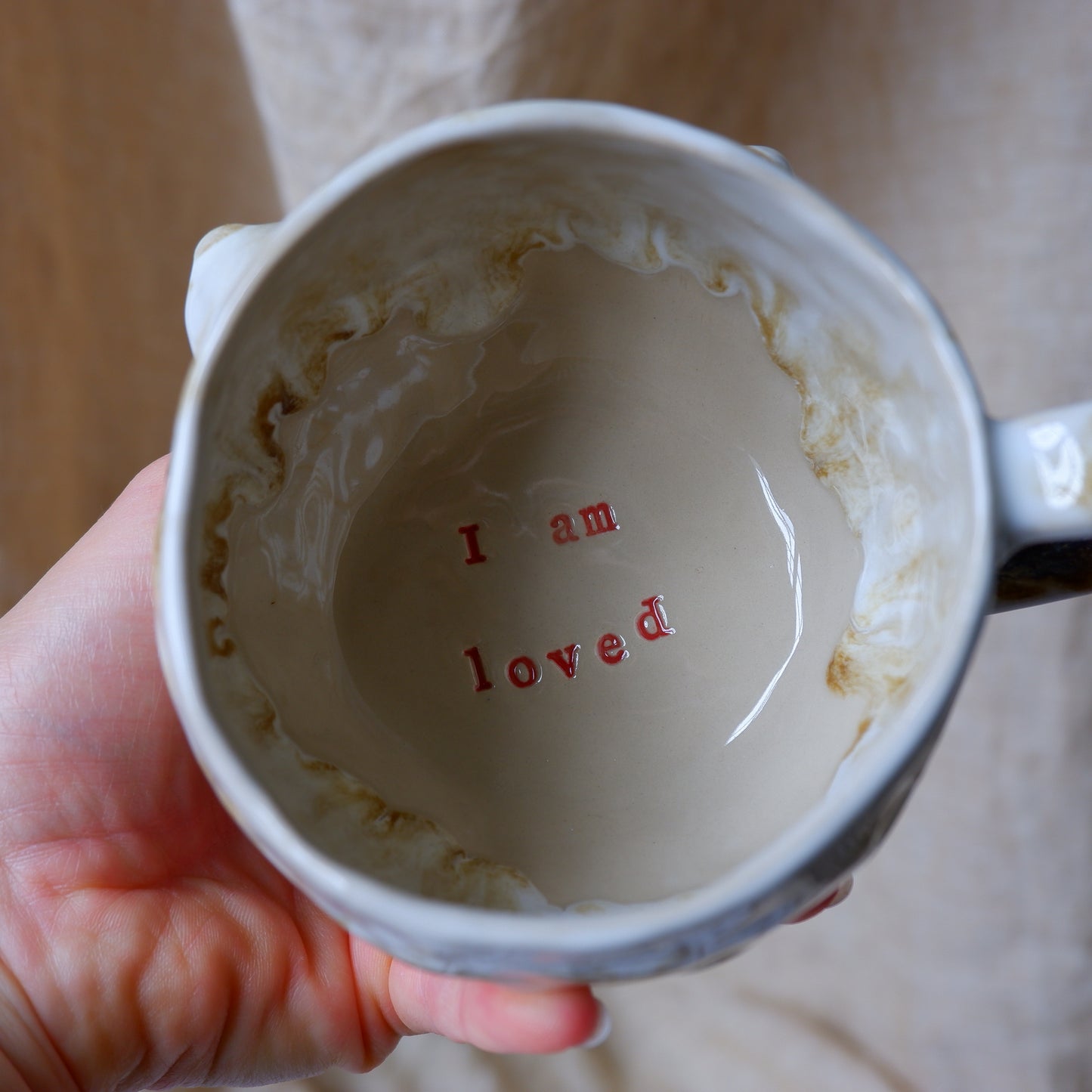 'I am loved' Mug