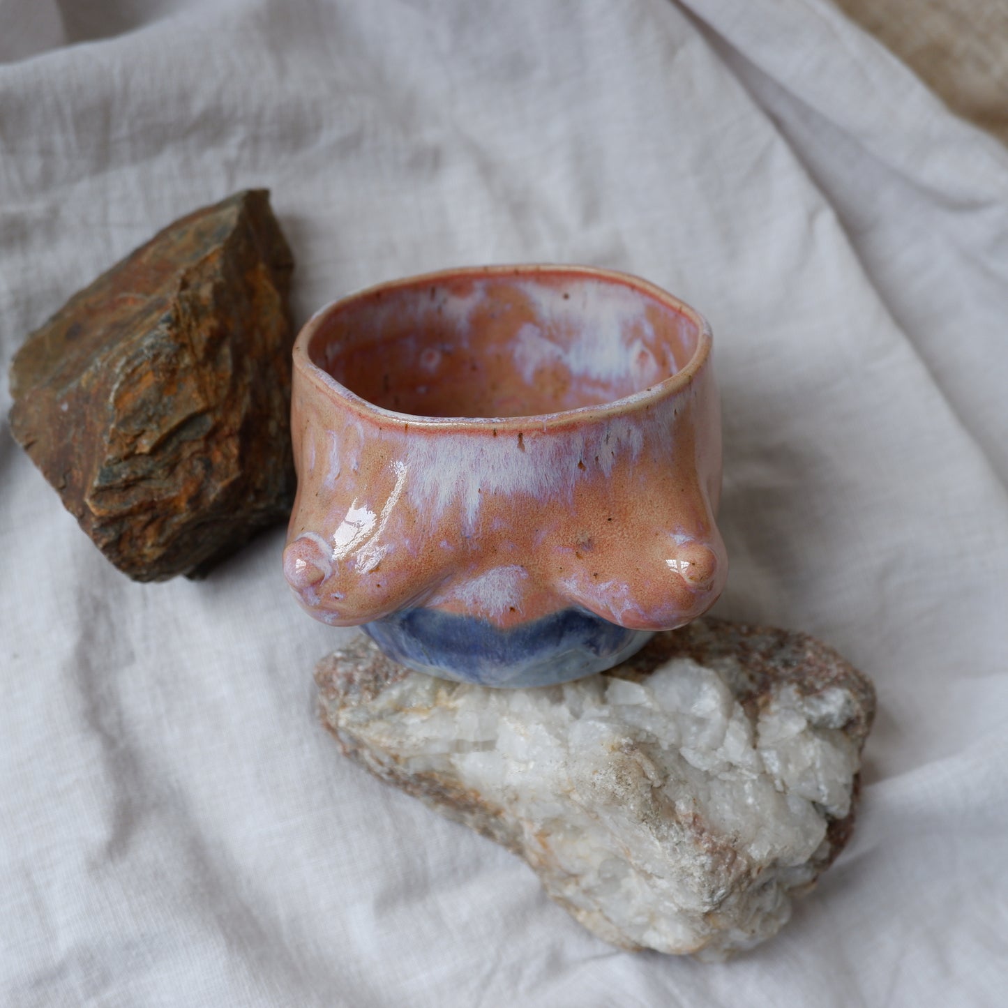 Rosy Blue Mug