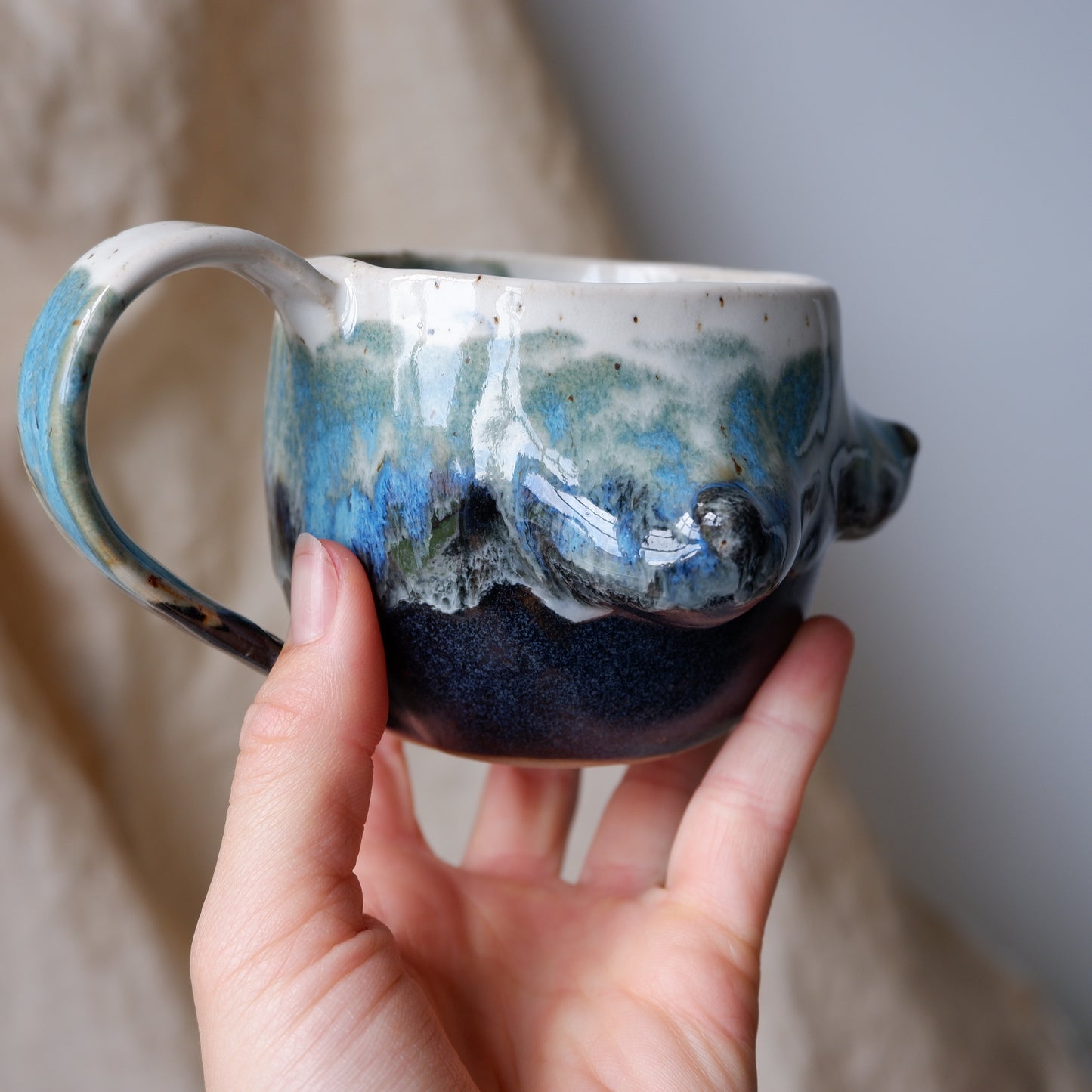 Deep Lagoon and Night Sky Mug