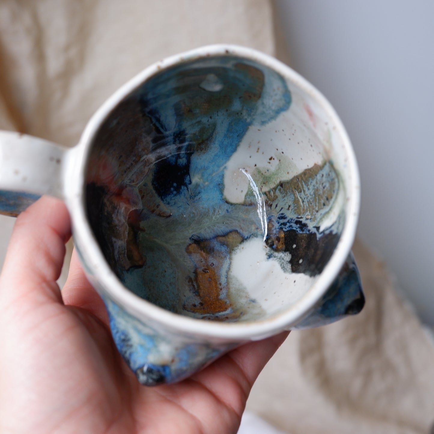 Deep Lagoon and Night Sky Mug