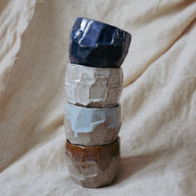 Load image into Gallery viewer, Ourea cups made from gray clay
