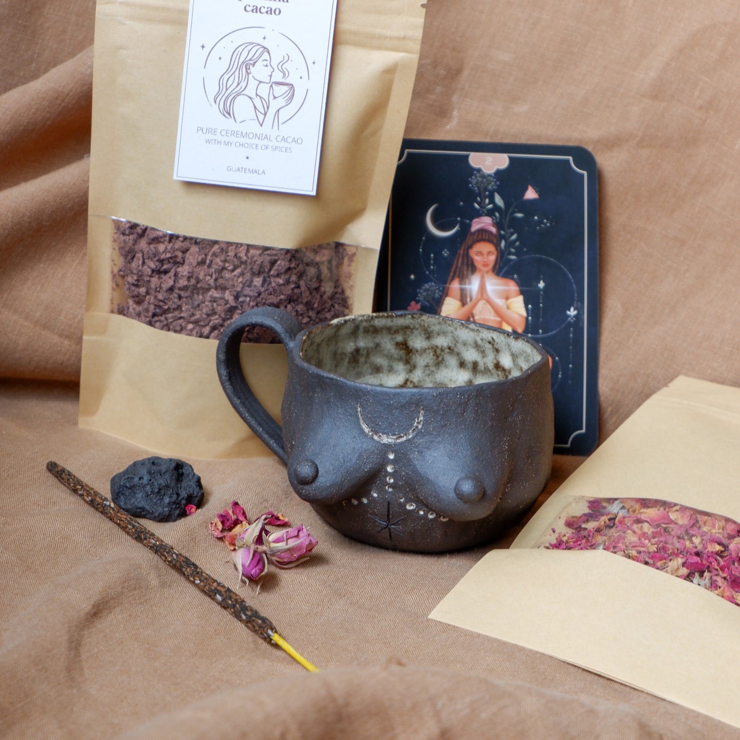 Self love ritual box (brown mug)
