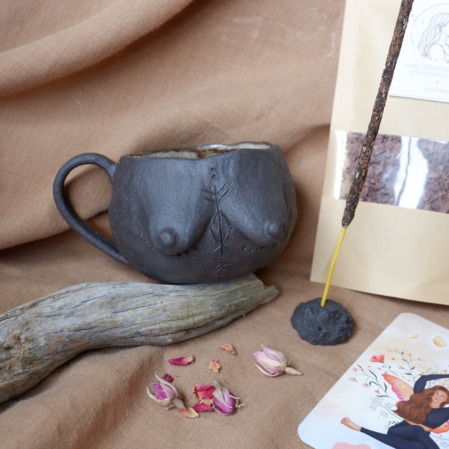 Self love ritual box (brown mug)