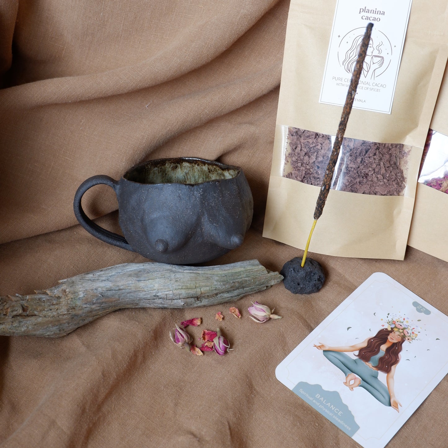 Self love ritual box (brown mug)