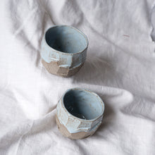 Load image into Gallery viewer, Ourea cups made from gray clay
