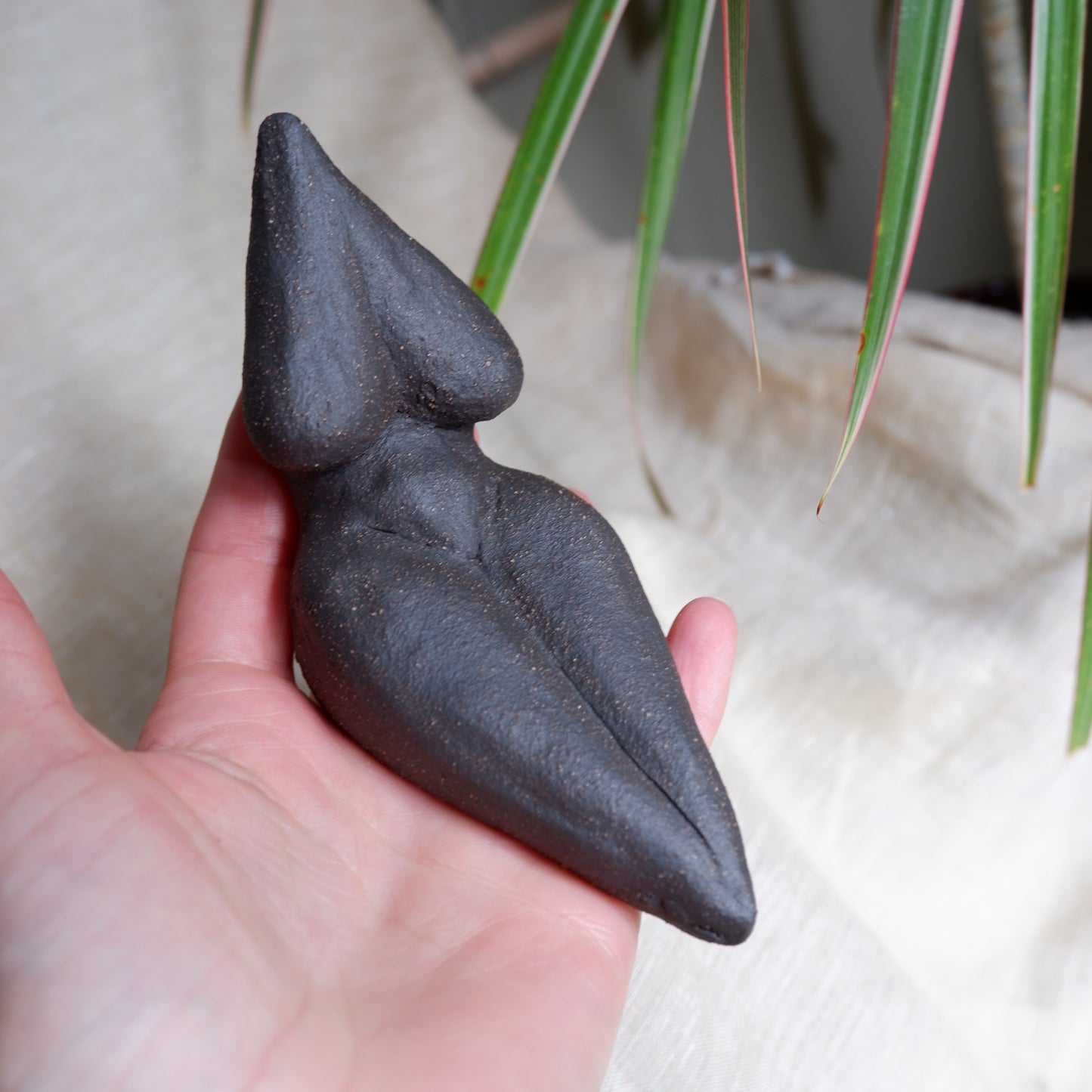Clay Goddess sculpture no.3
