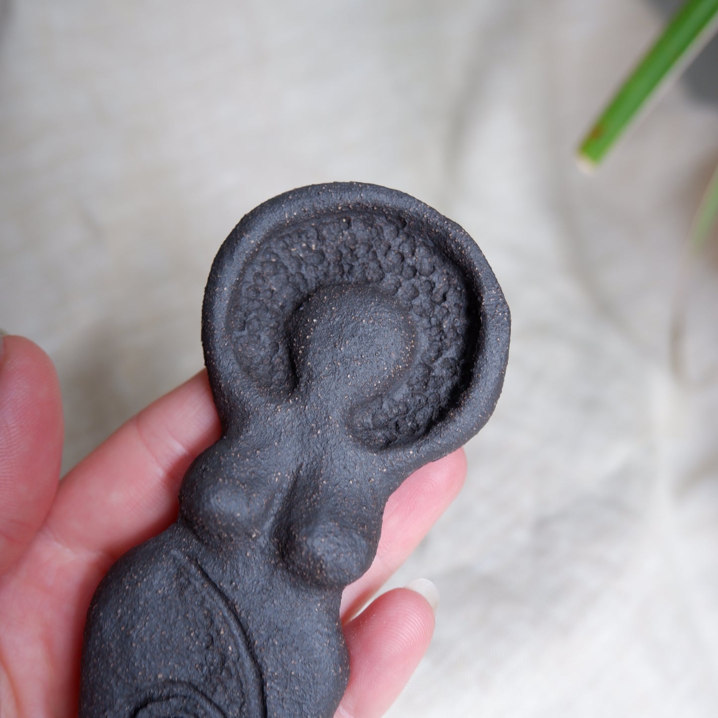 Clay Goddess sculpture no.2