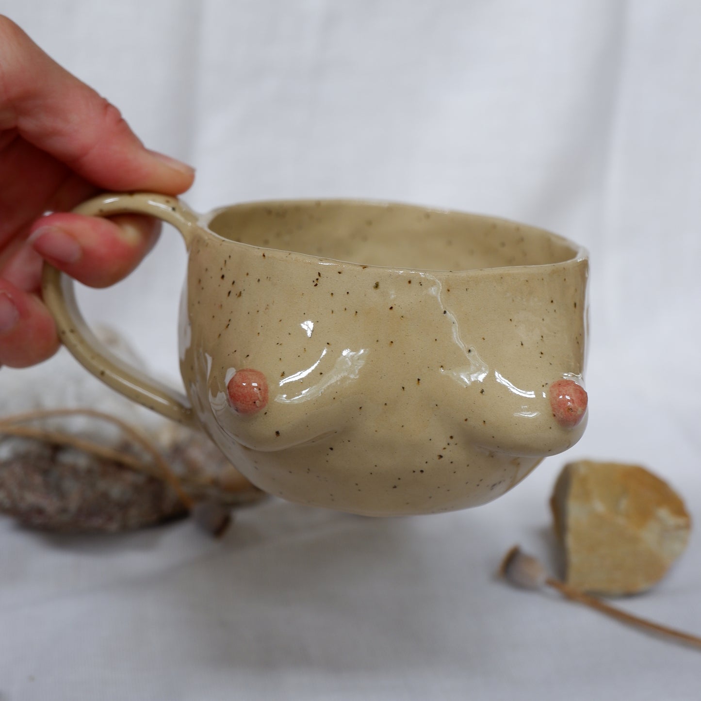 Golden Pebble Mug