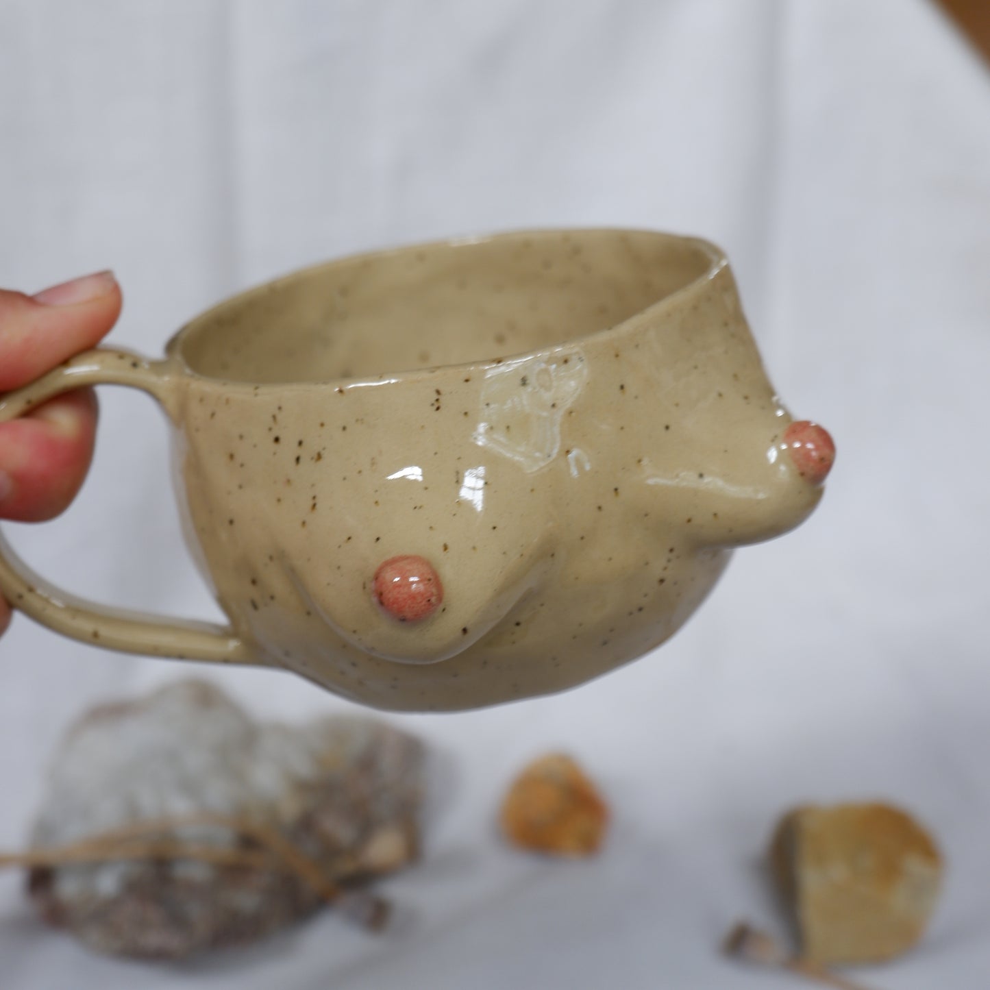 Golden Pebble Mug