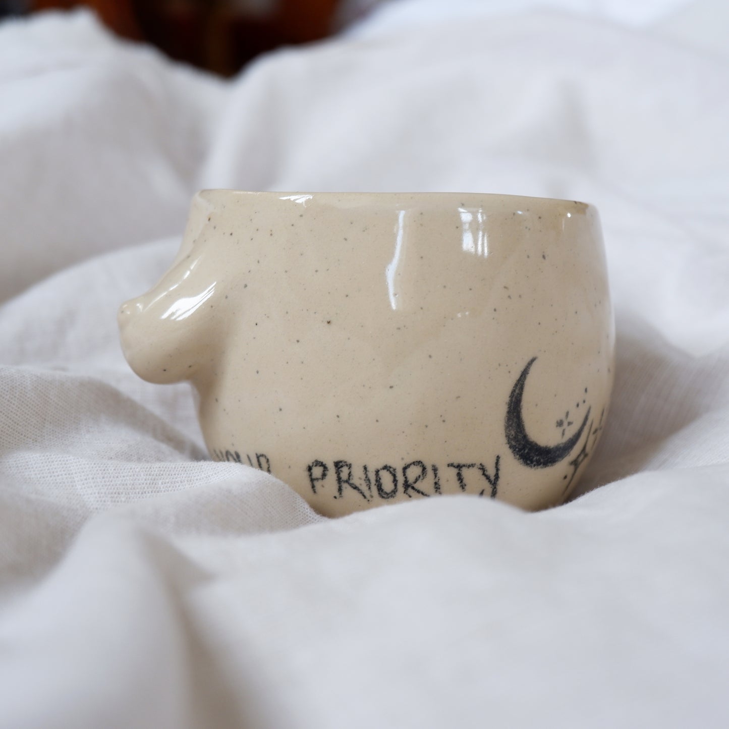 "be your priority" mug