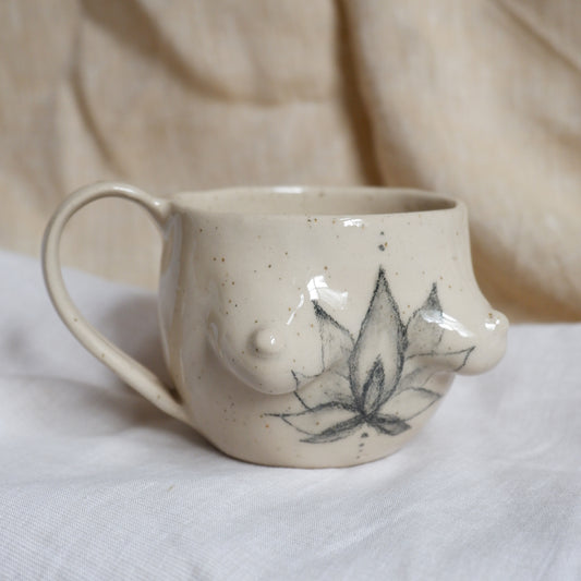 Hand-Drawn Tattoo Mug // Purity