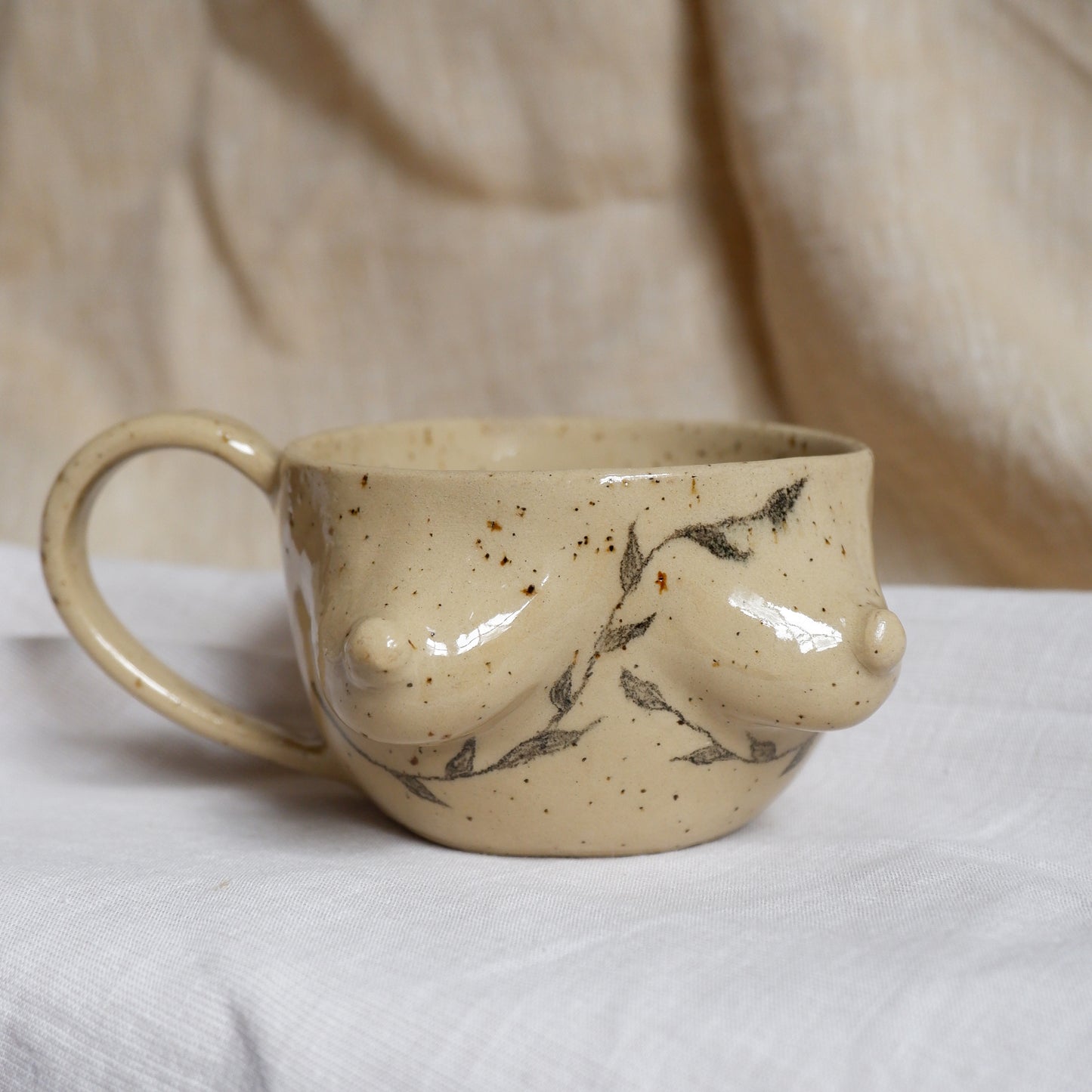 Hand-Drawn Tattoo Mug // Growth