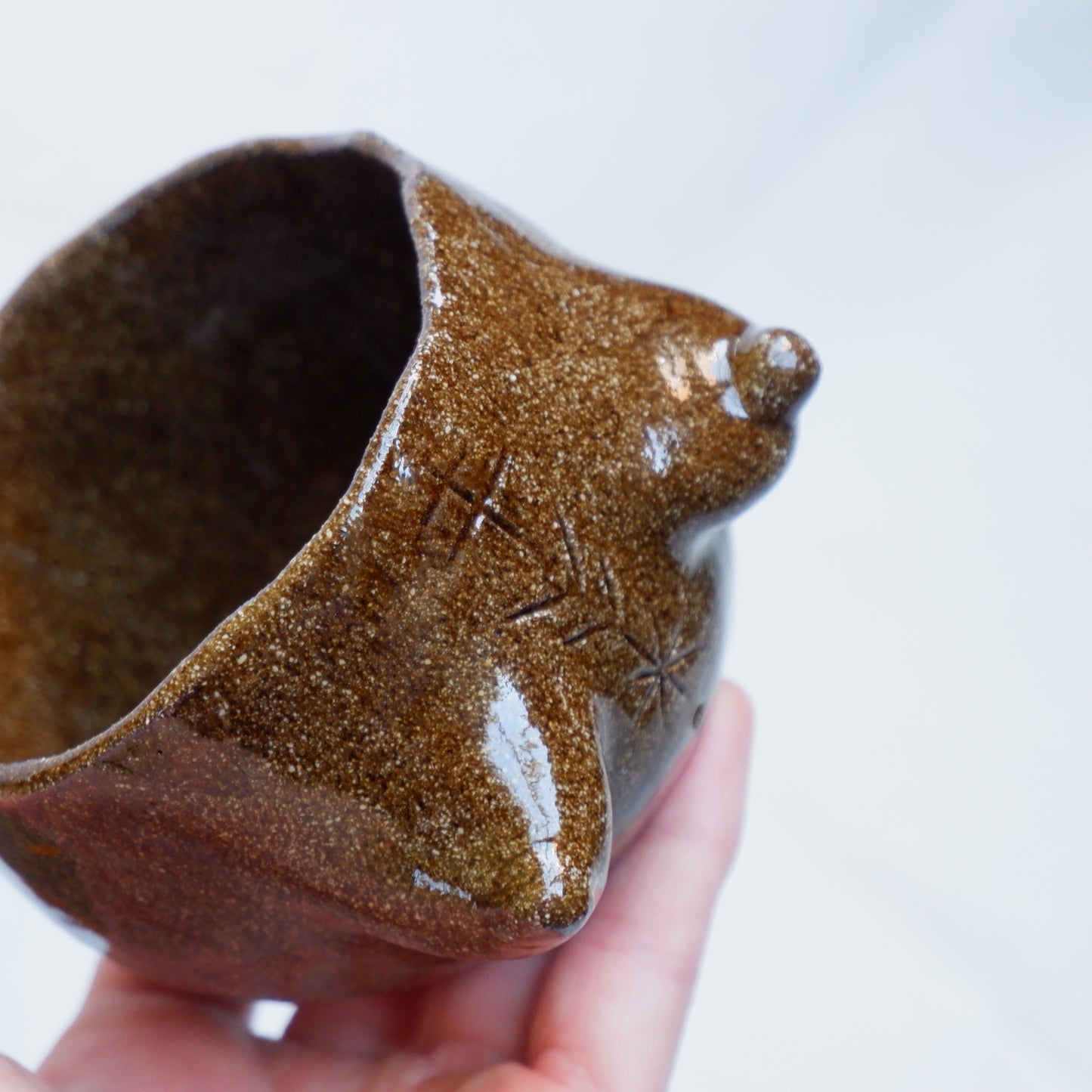 Rooted Collection // Carved tattoo mug / symbolizes clarity and direction