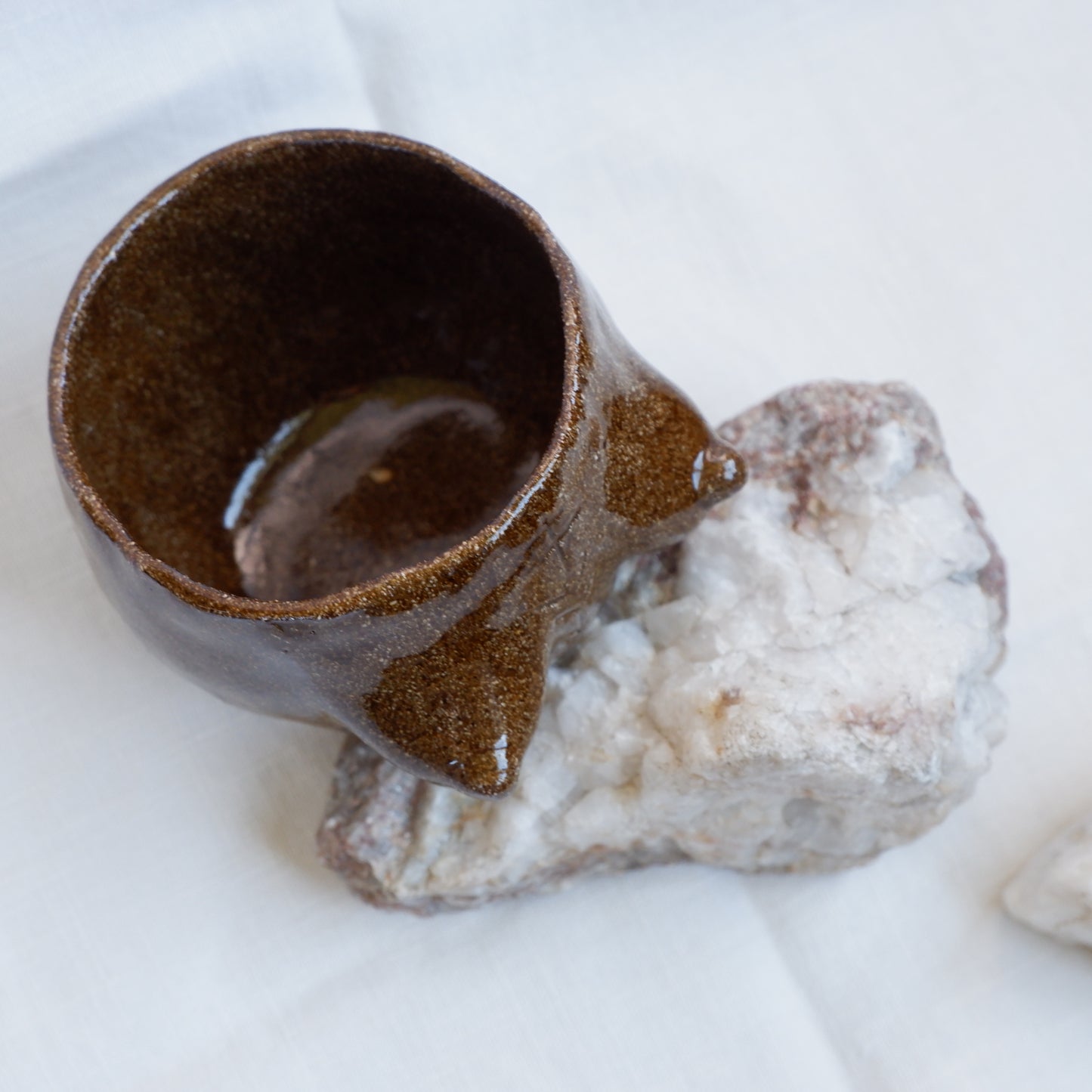 Rooted Collection // Carved tattoo mug / symbolizes clarity and direction