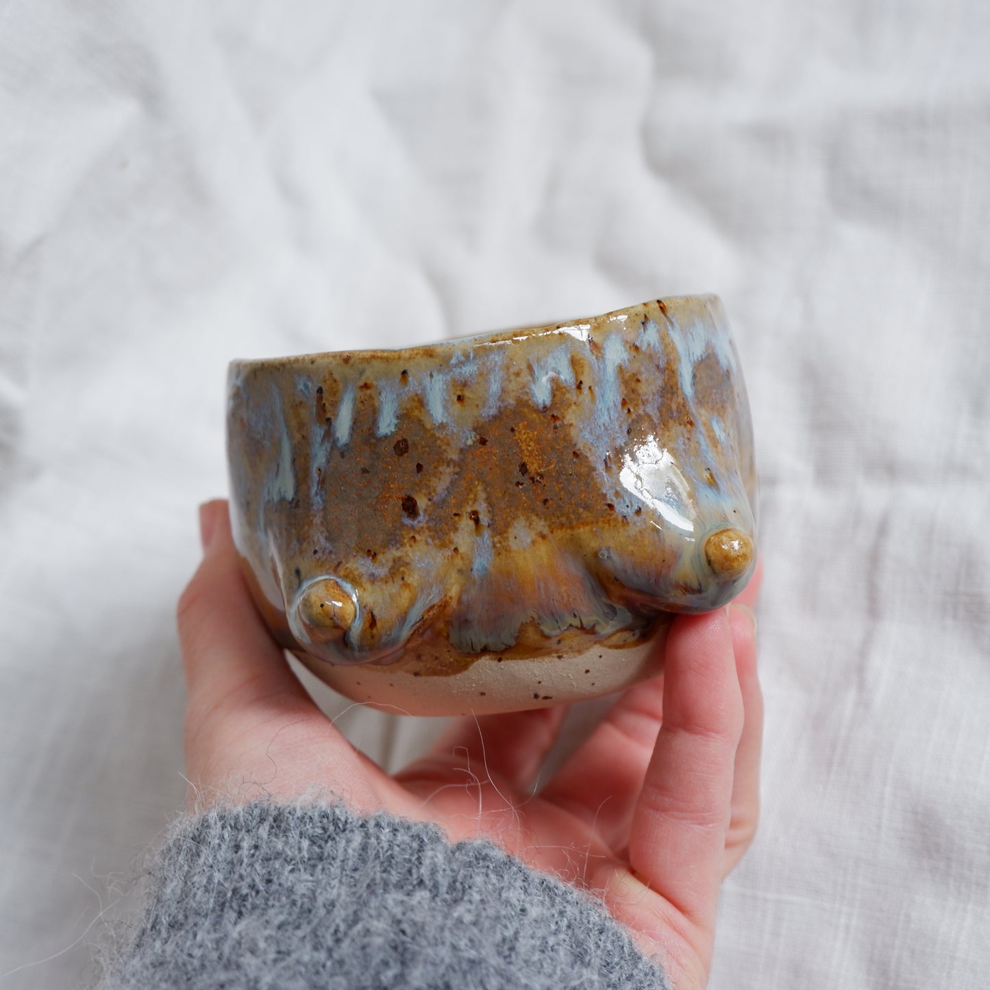 Golden Cozy Mug / breathe