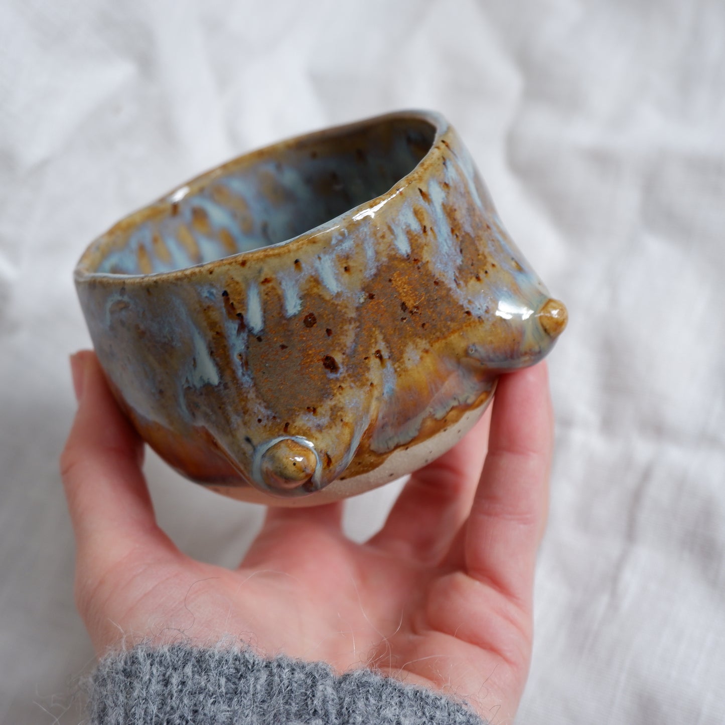 Golden Cozy Mug / breathe