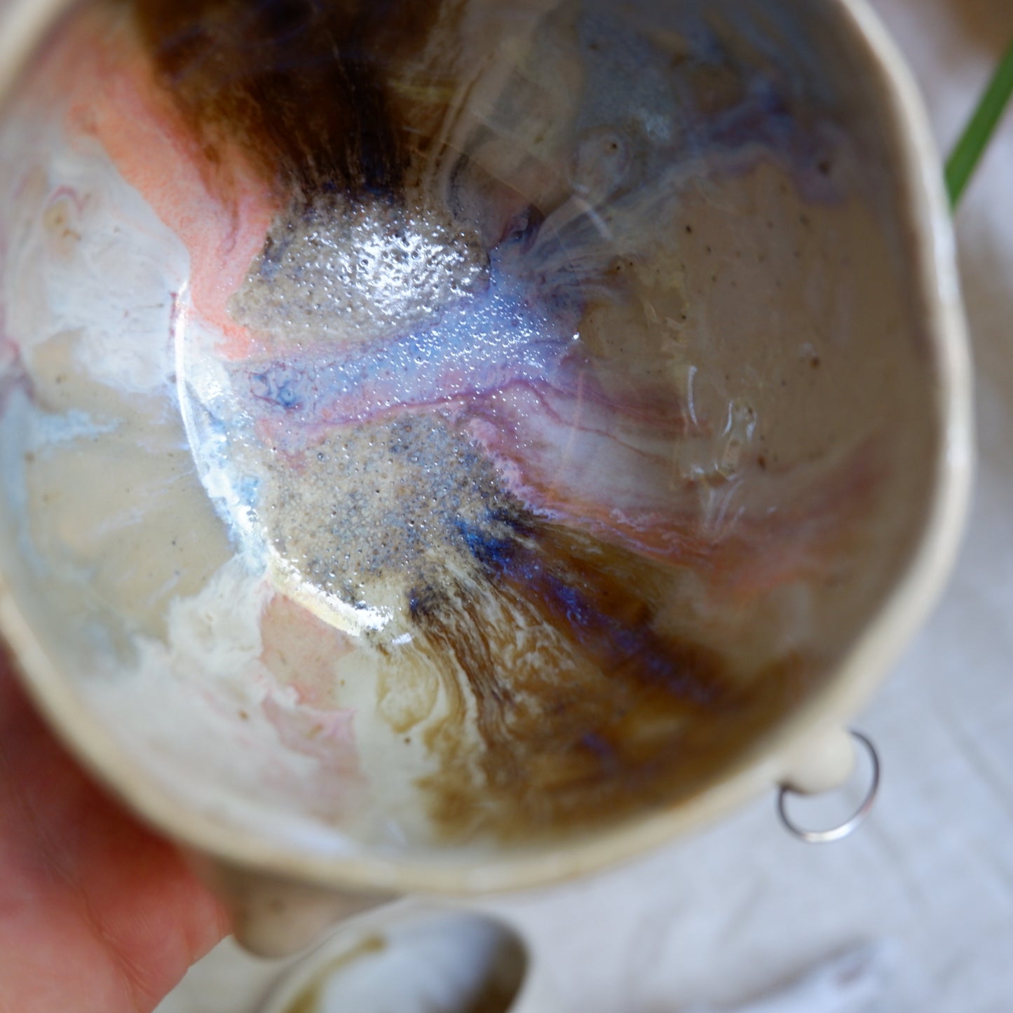 Rooted Collection - Pierced mug of Reflection & Connection