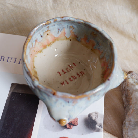 Blush Horizon Mug / light within