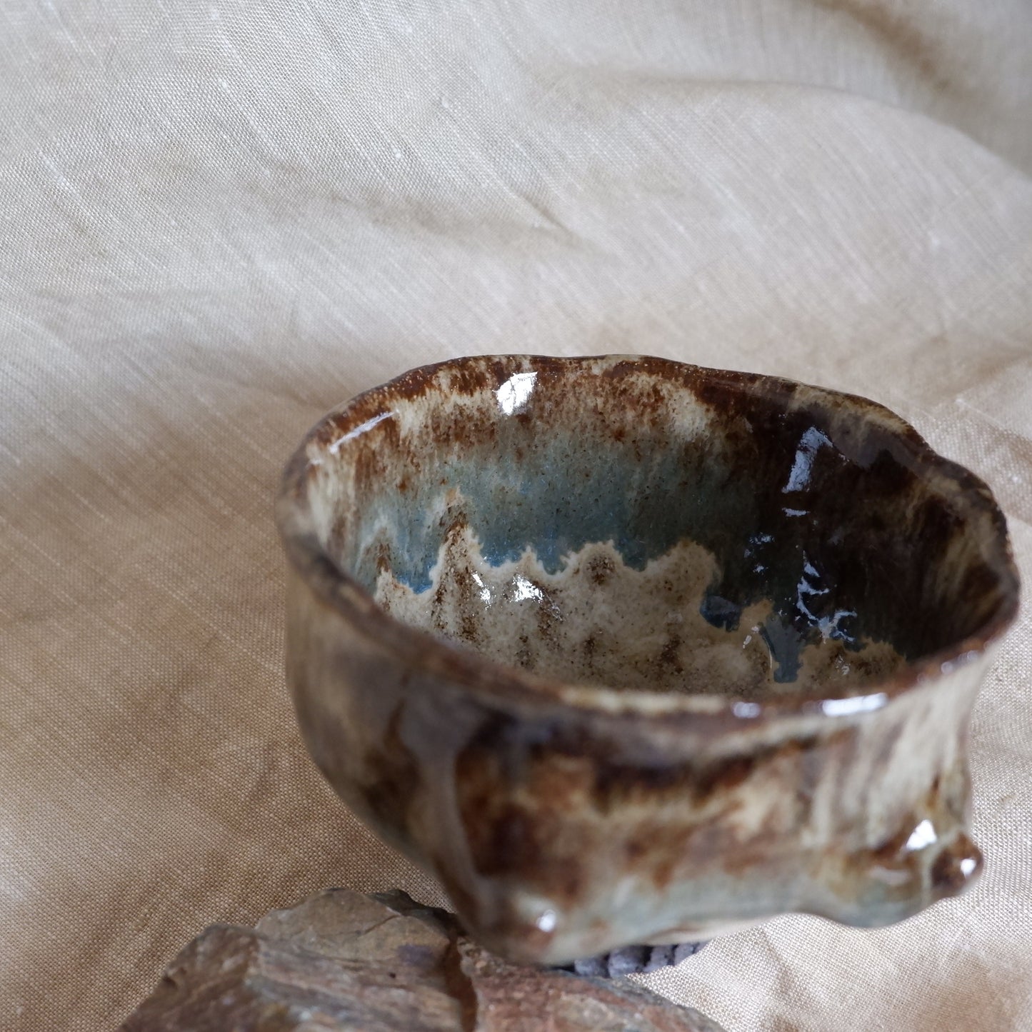 Rooted Collection // Goddess Mug with blue