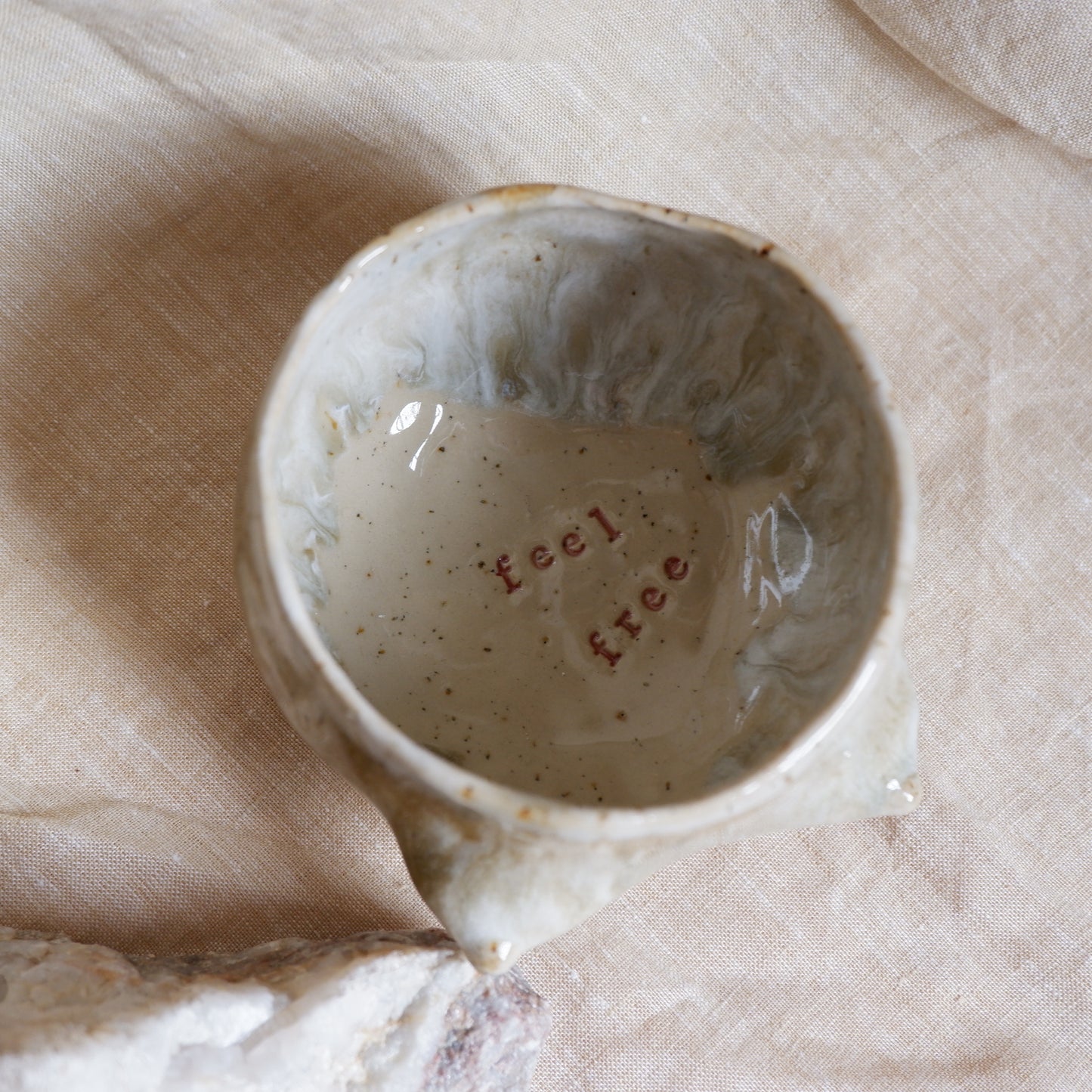 Sage Whisper Mug / feel free