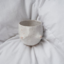 Load image into Gallery viewer, Speckled white mugs
