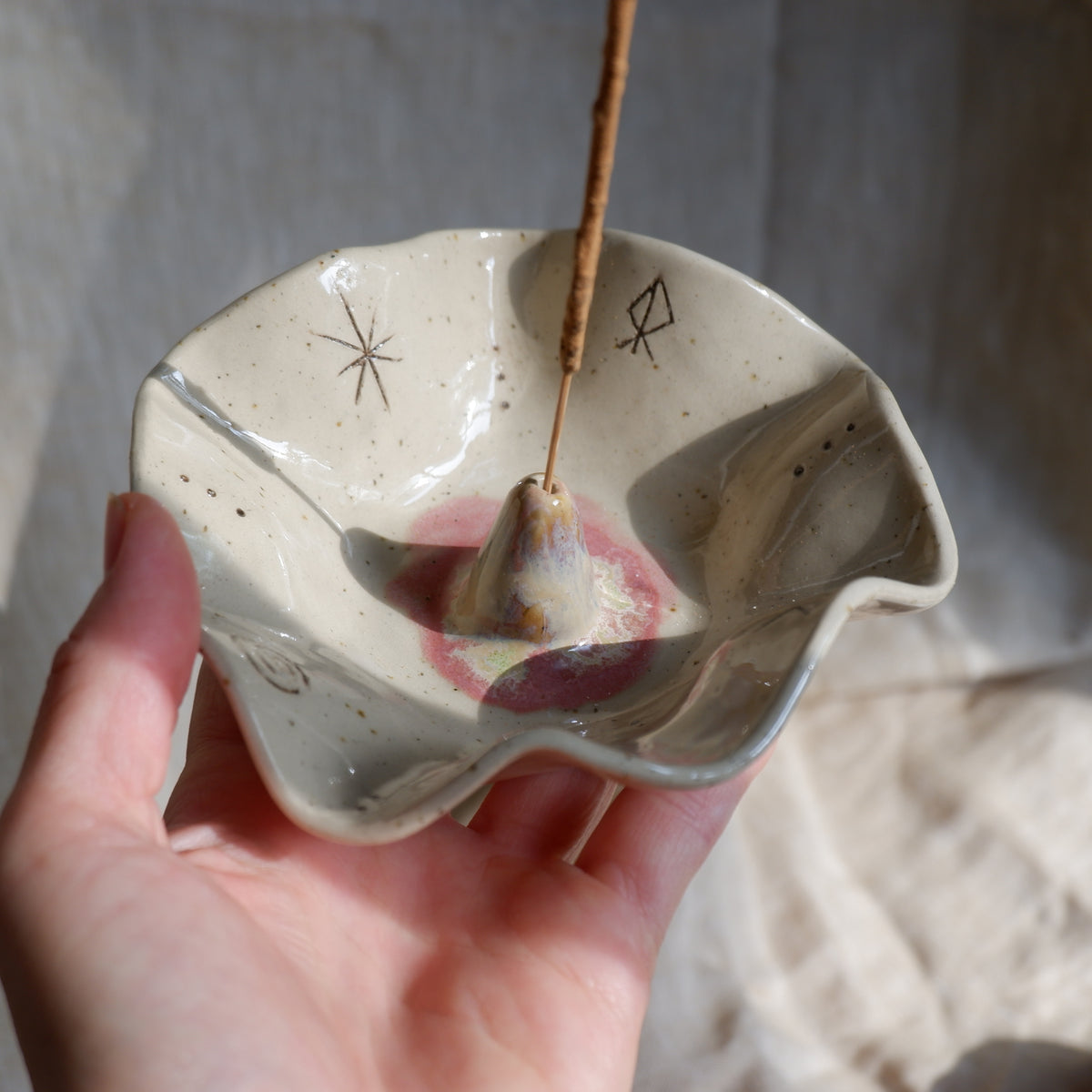 Incense stick bowl no3