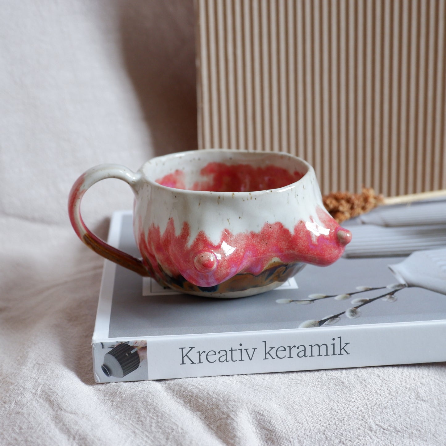 Rose Glow Mug / slow down