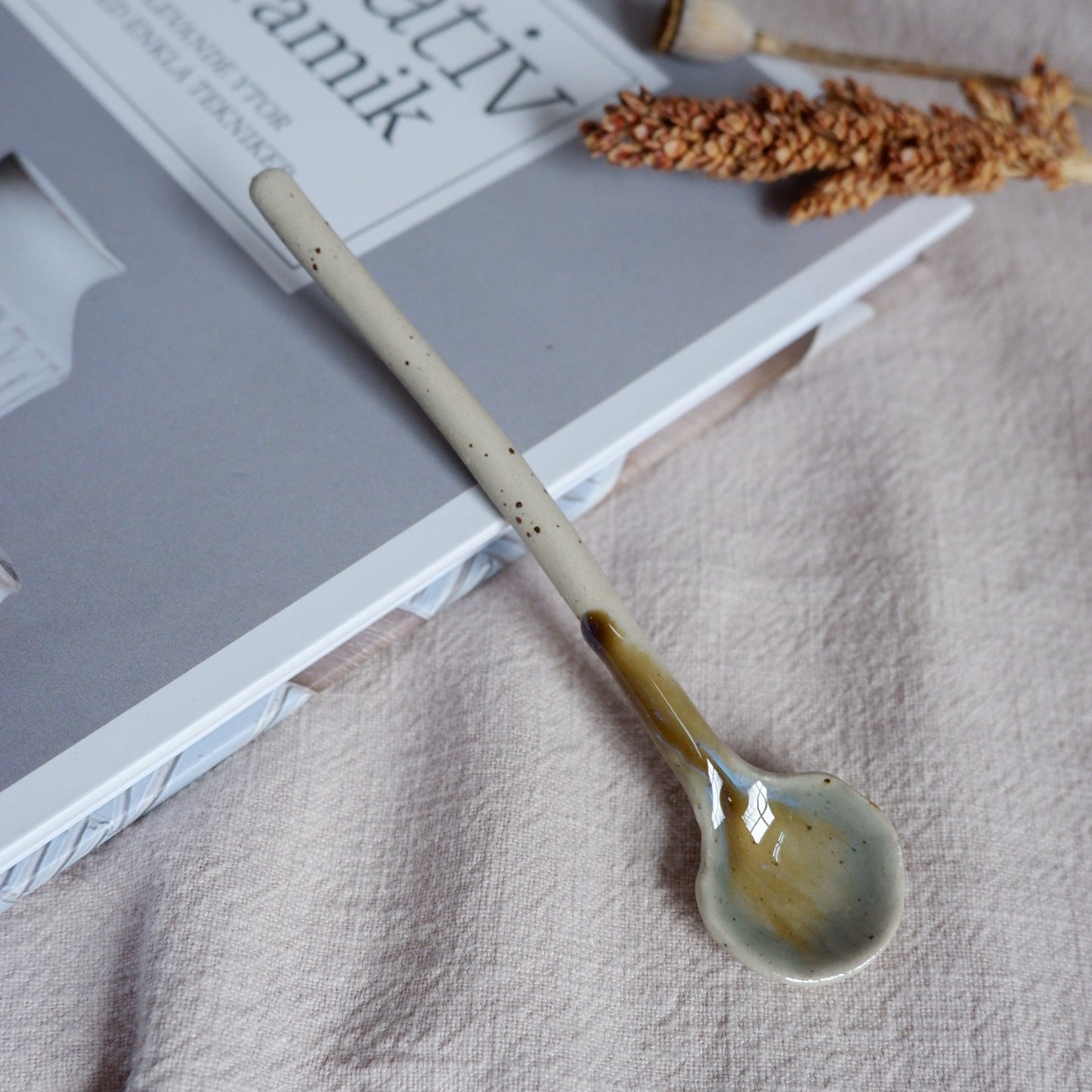 Ceramic spoons