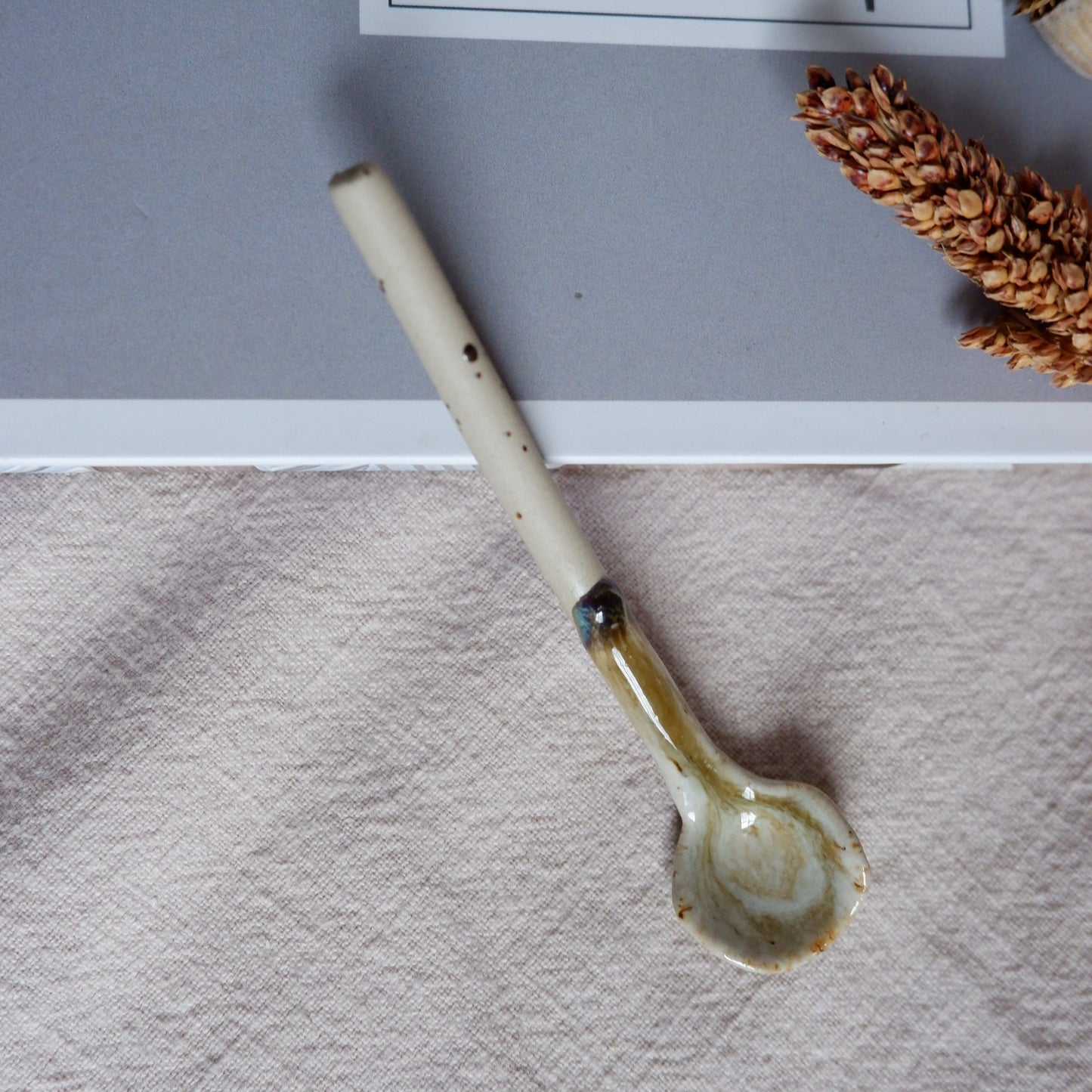 Ceramic spoons