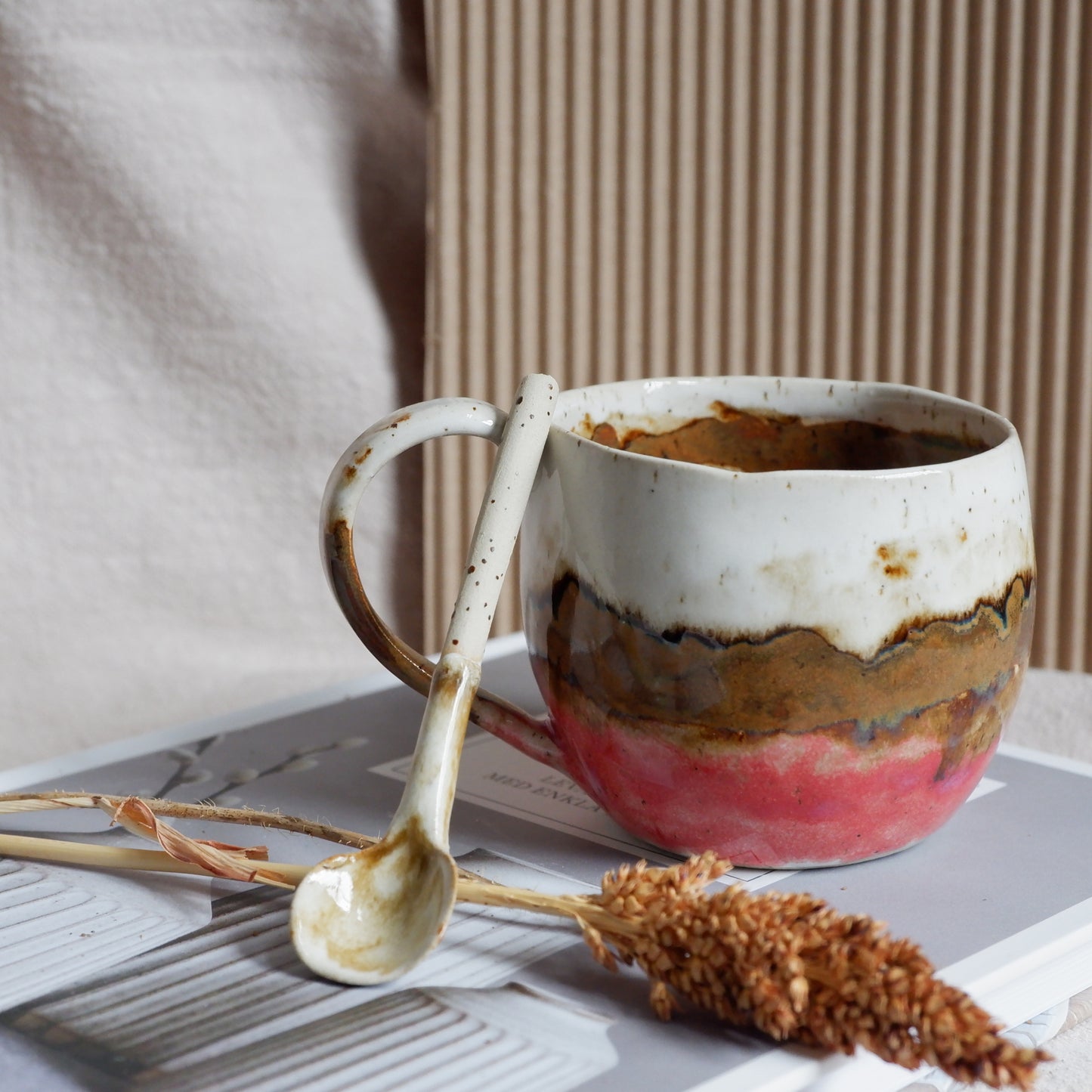 Nature Landscape Mug with a handle