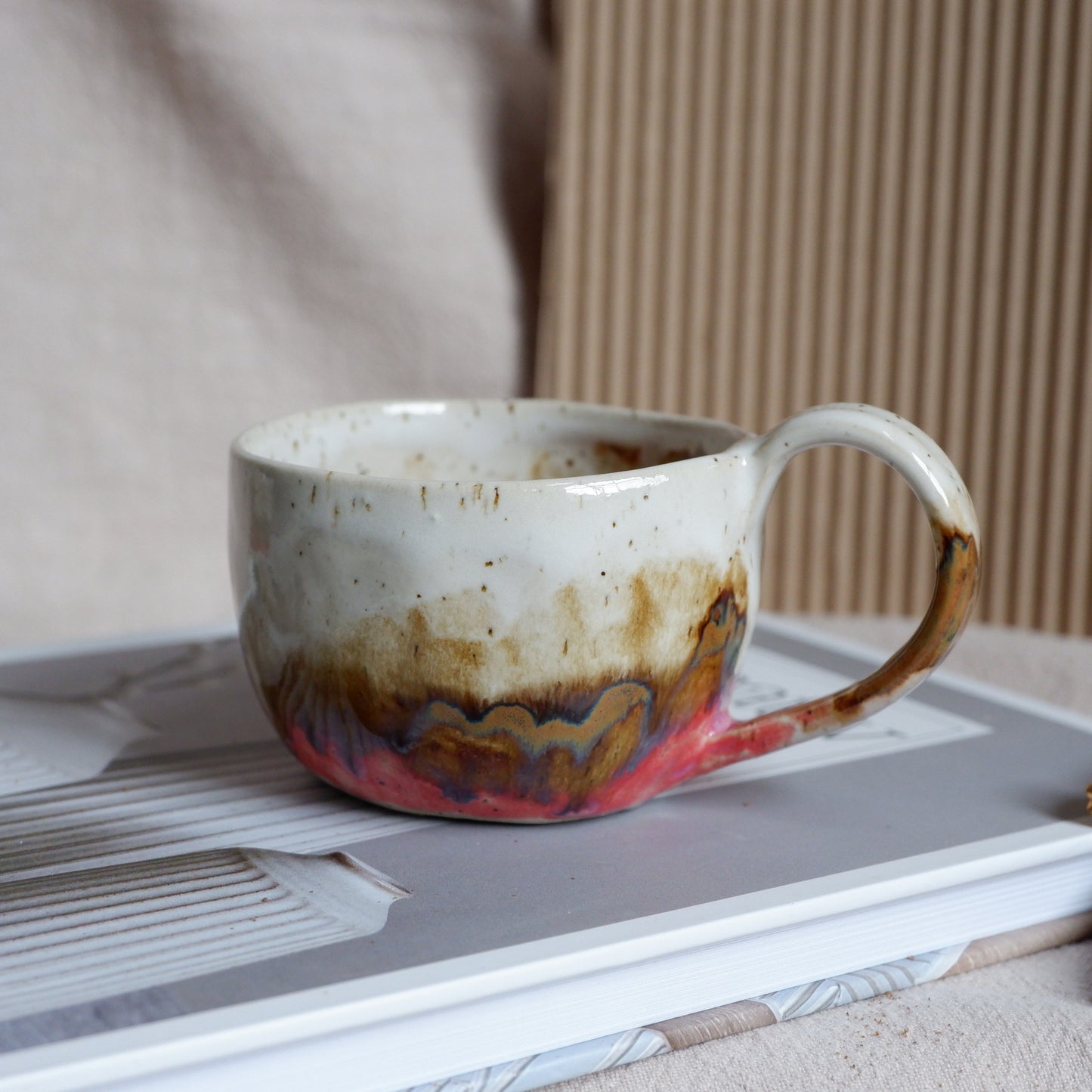 Nature Landscape Mug with a handle