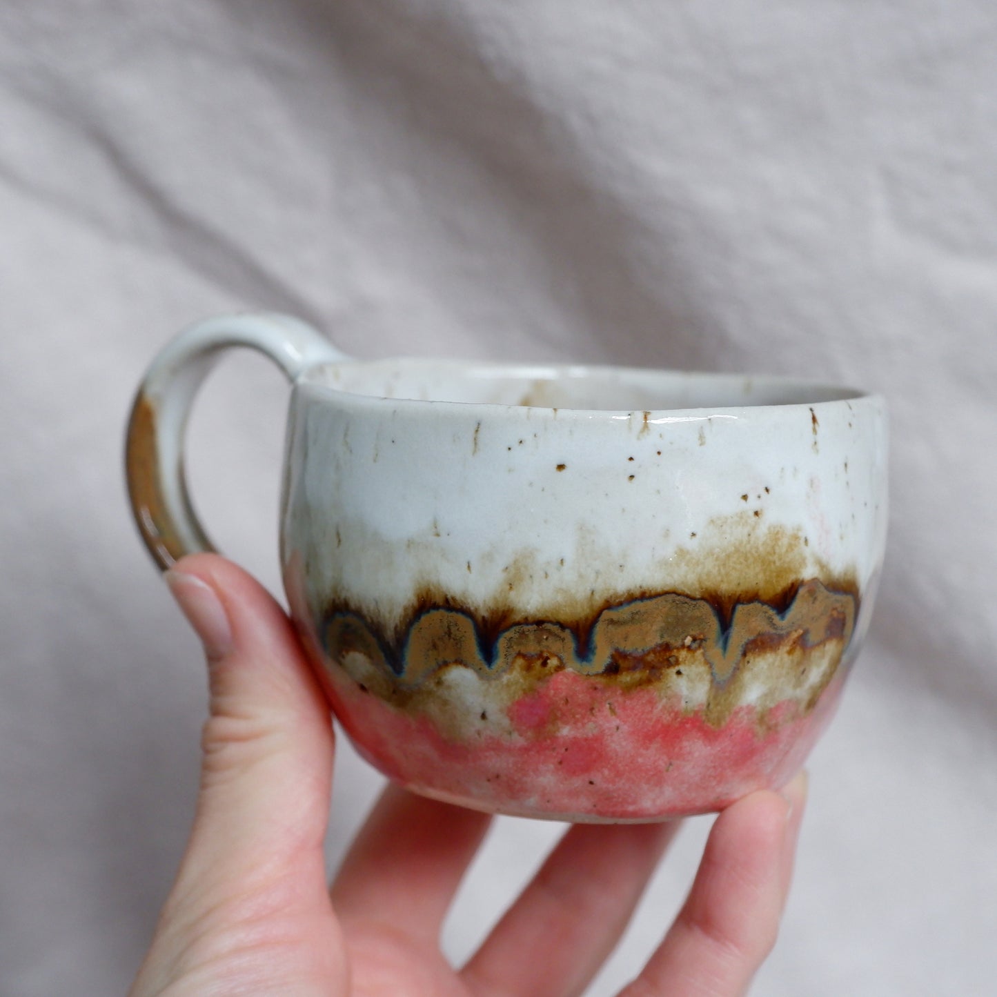 Nature Landscape Mug with a handle