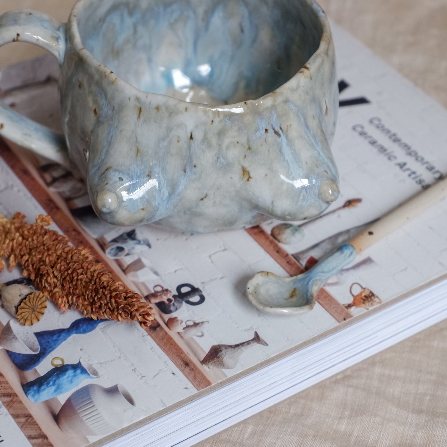 Blue Sky Mug / smile