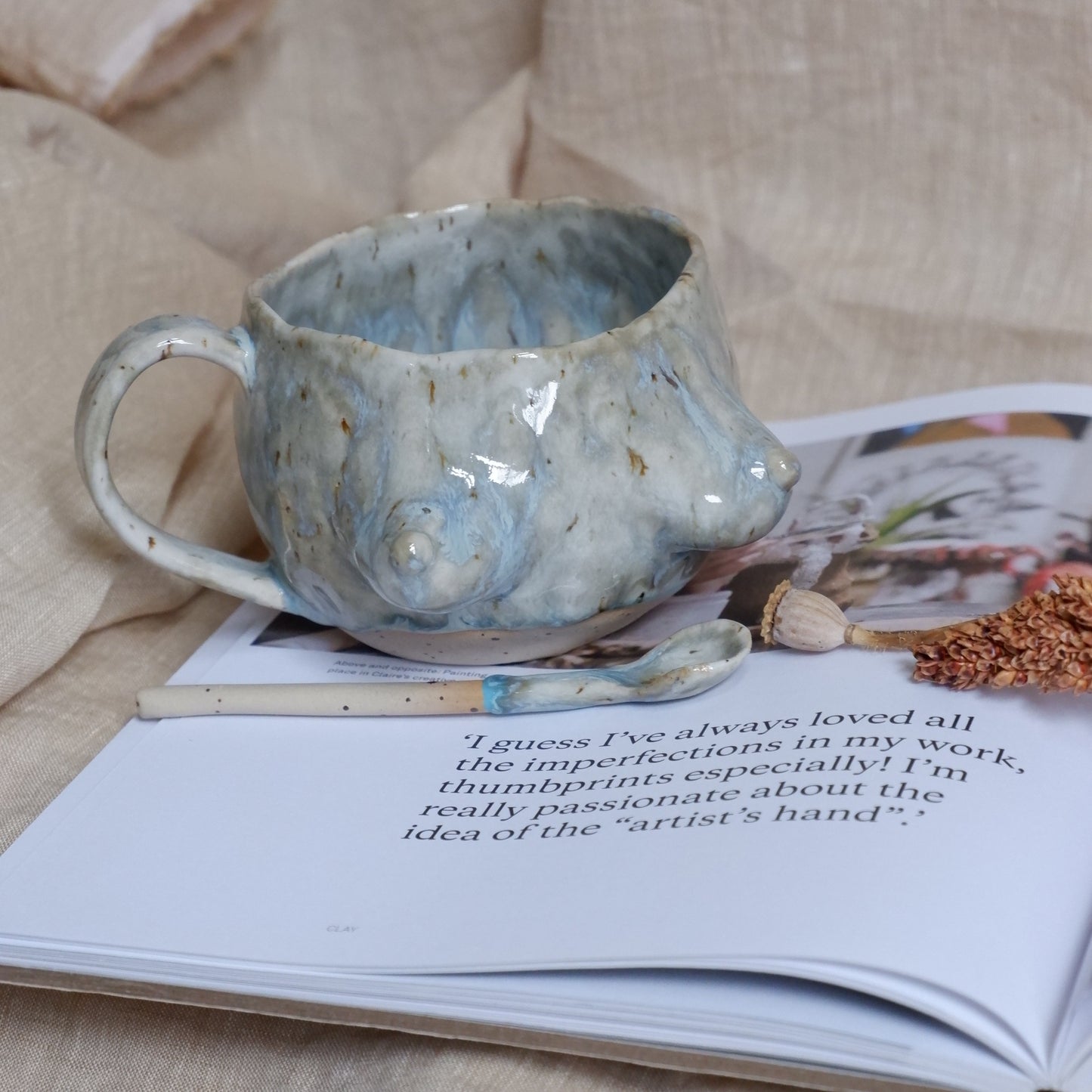 Blue Sky Mug / smile