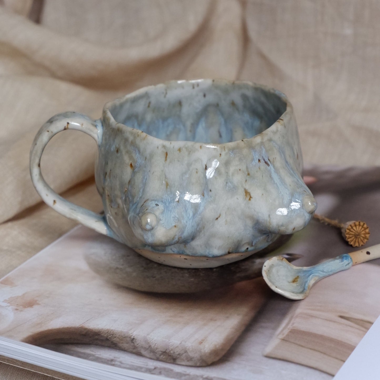 Blue Sky Mug / smile