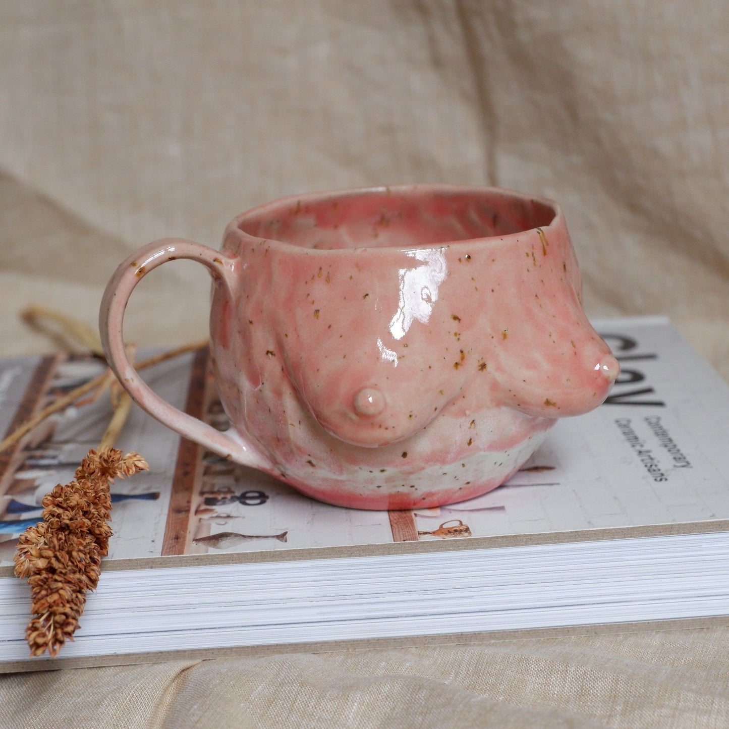 Blush Dawn Mug / slow down