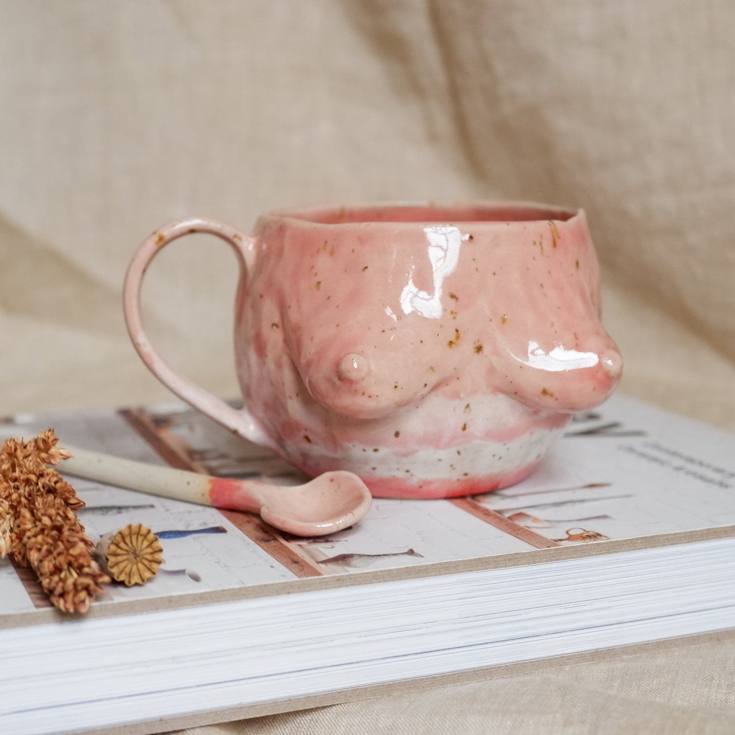 Blush Dawn Mug / slow down