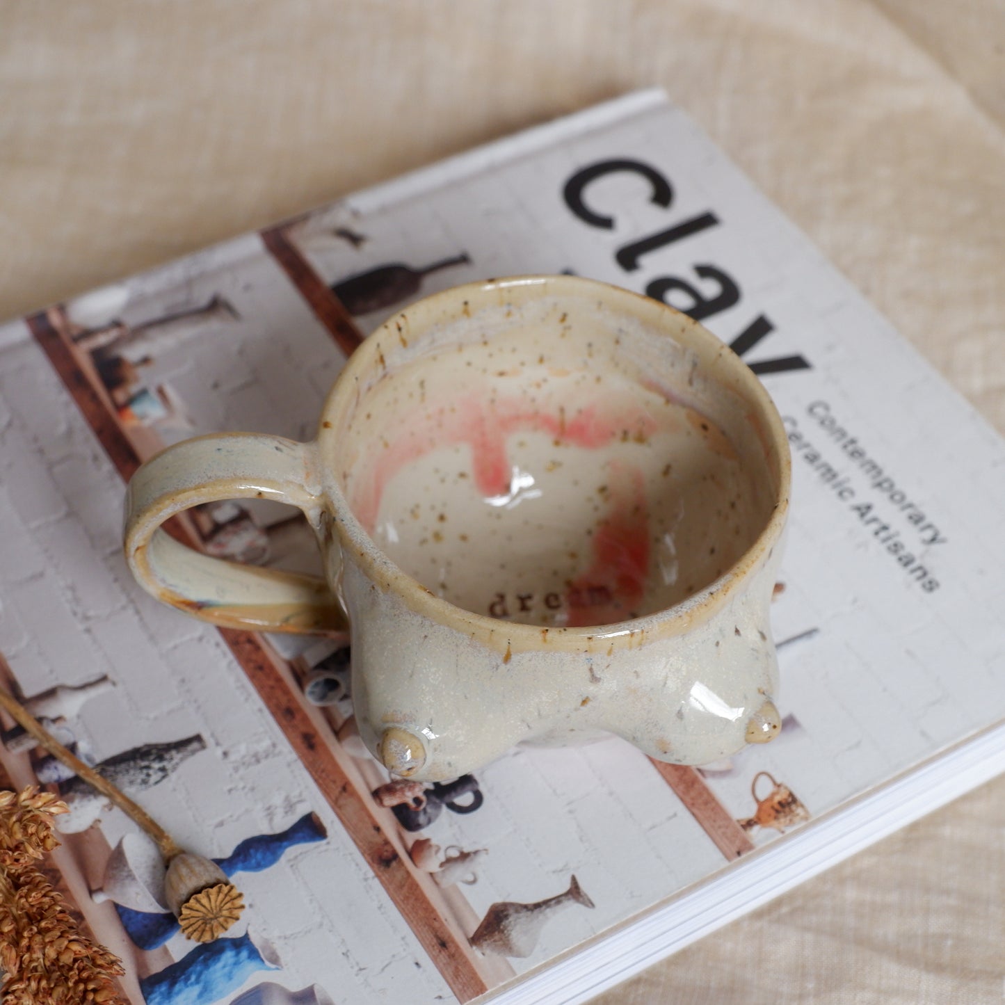 Sandstone Glow Mug / dream big